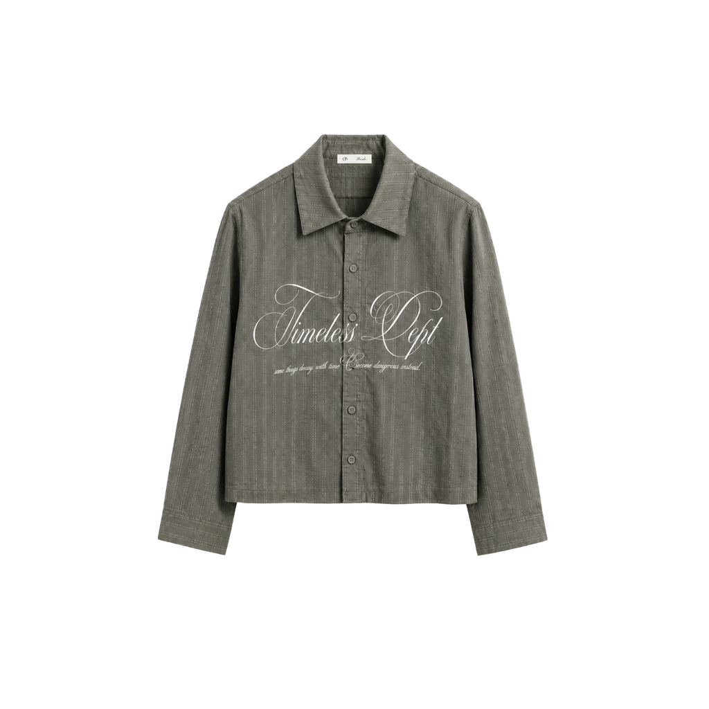 Timeless Dept CHEMISE - VERT