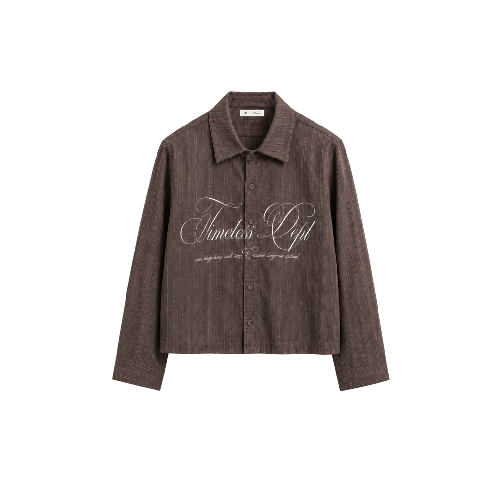 Timeless Dept SHIRT - BROWN