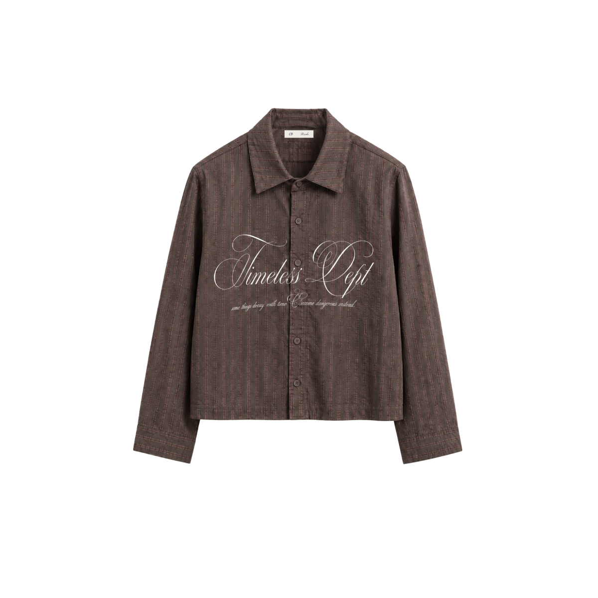 Chemise intemporelle – Marron