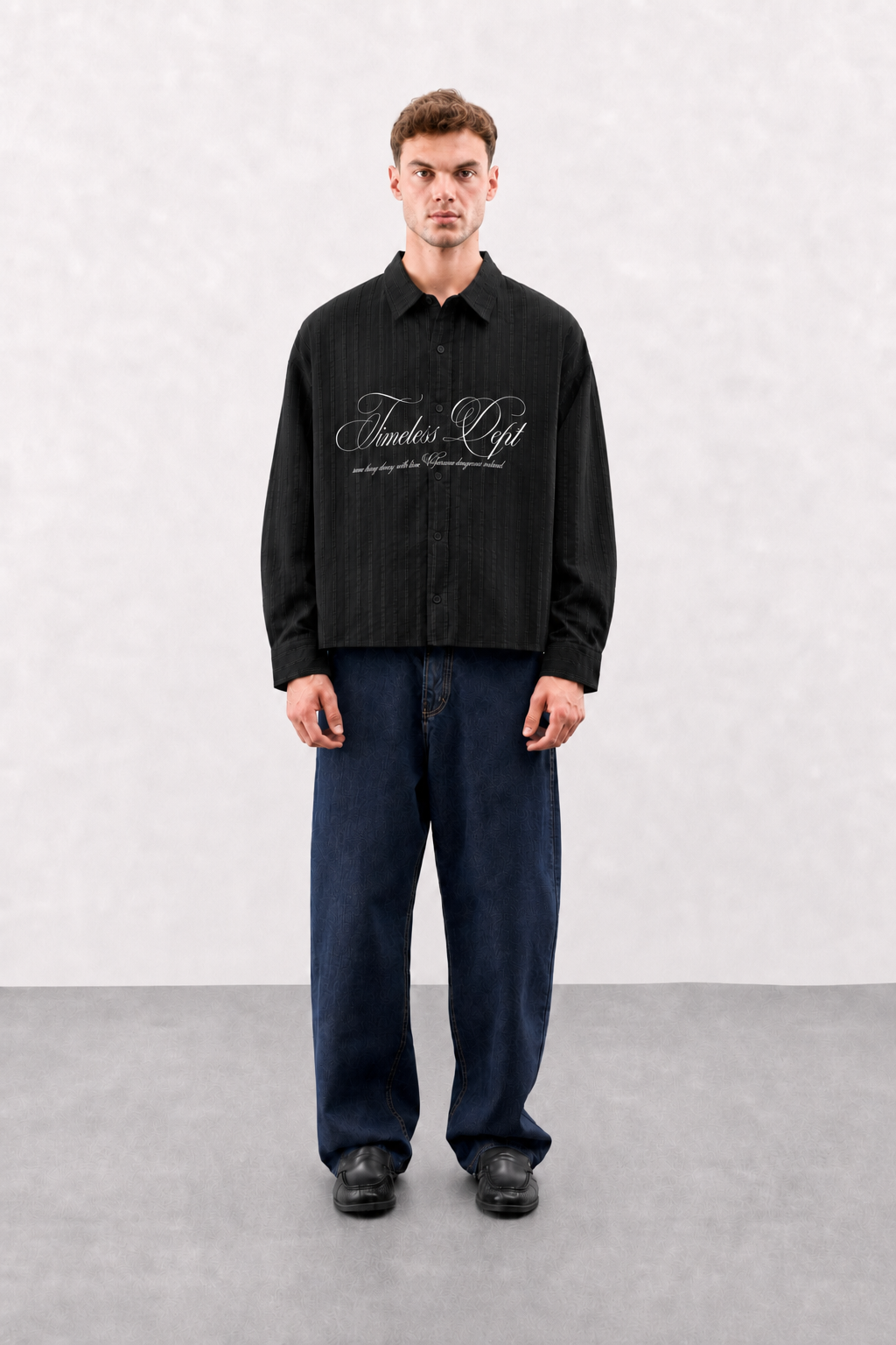 Timeless Dept SHIRT - BLACK