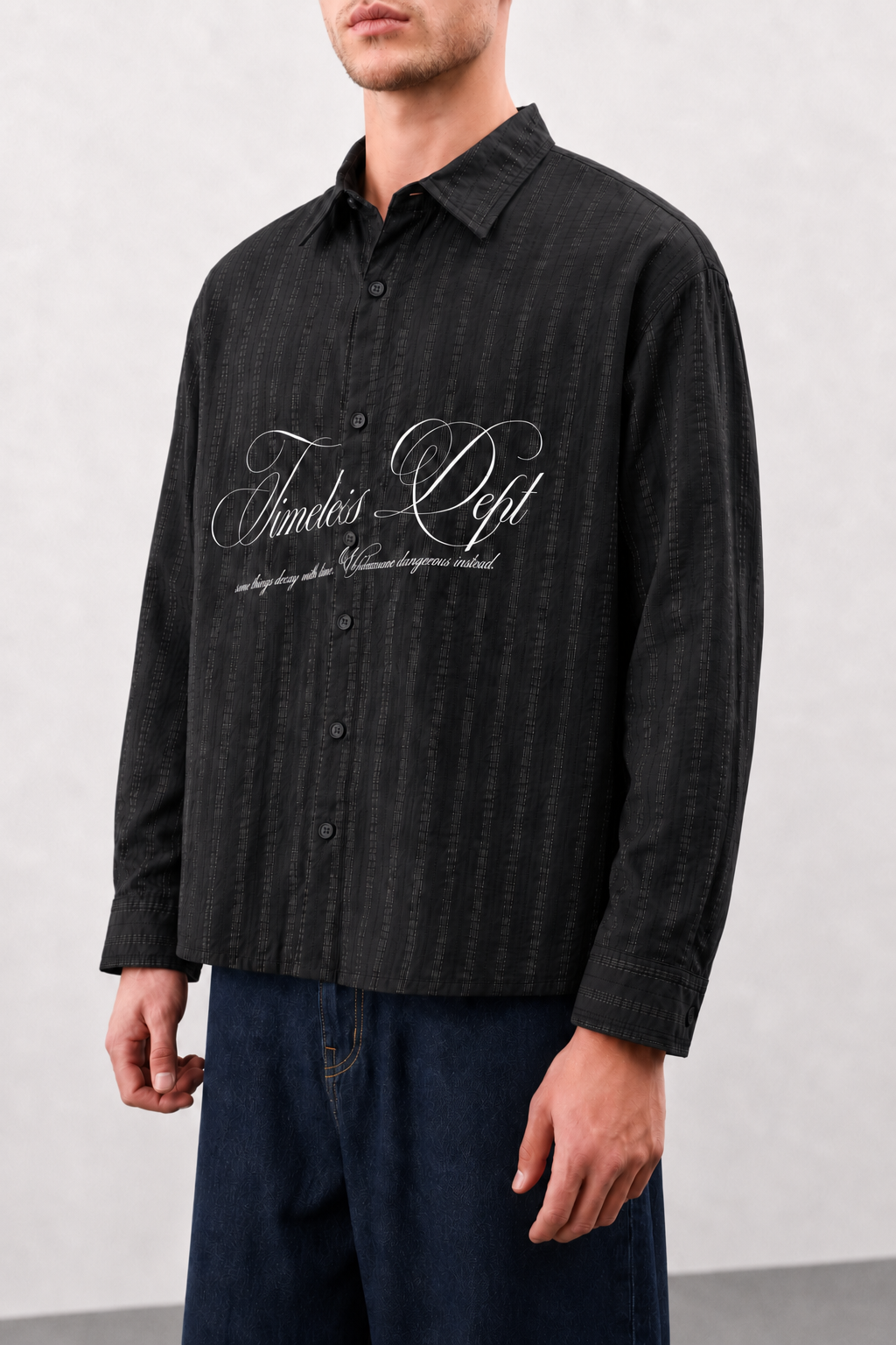 Timeless Dept SHIRT - BLACK