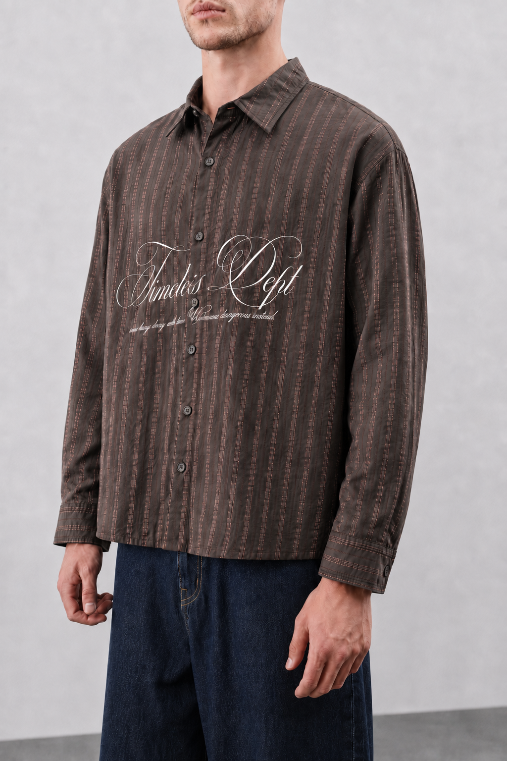 Timeless Dept SHIRT - BROWN