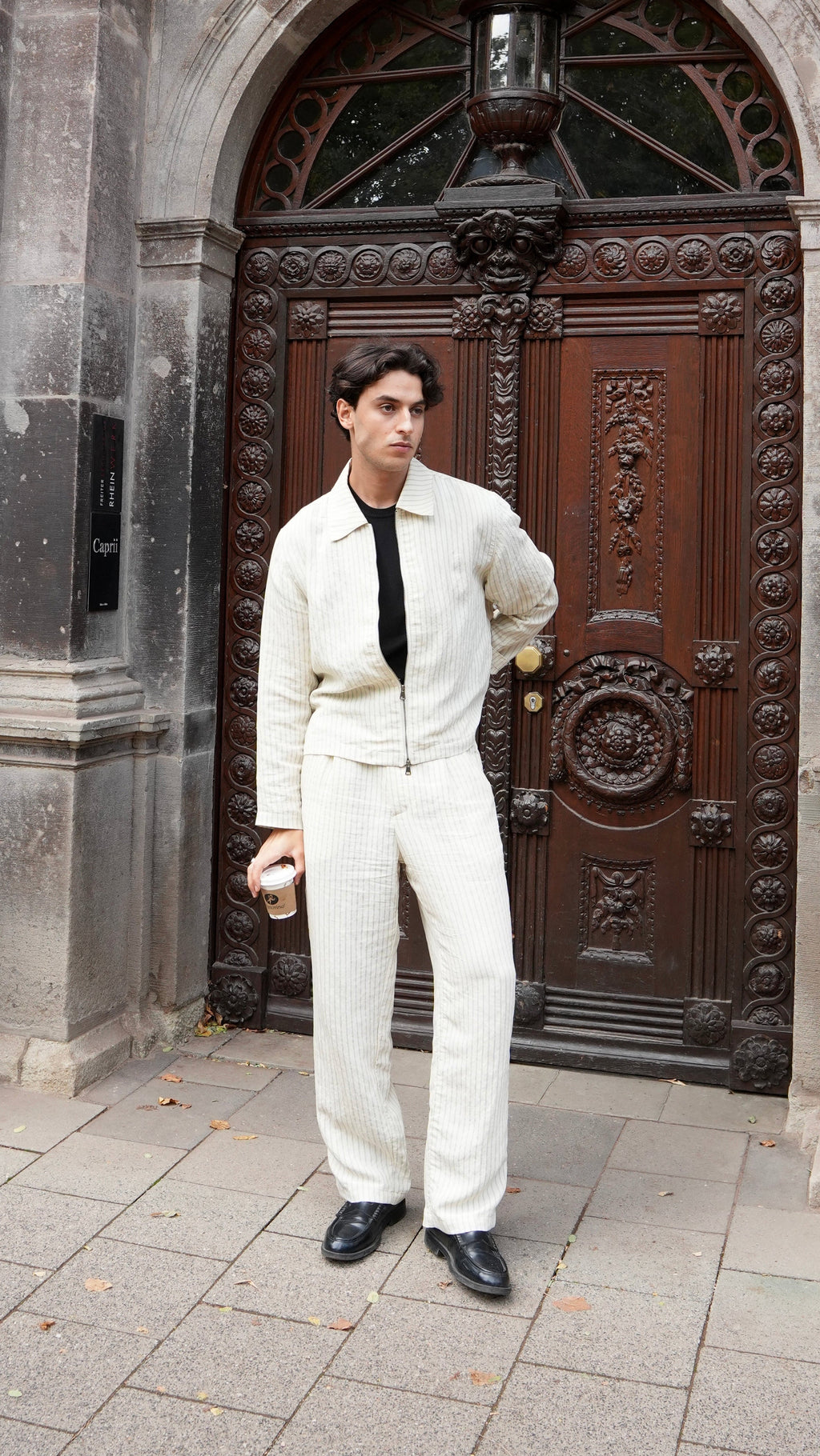 Brode Linen Set - CREAM
