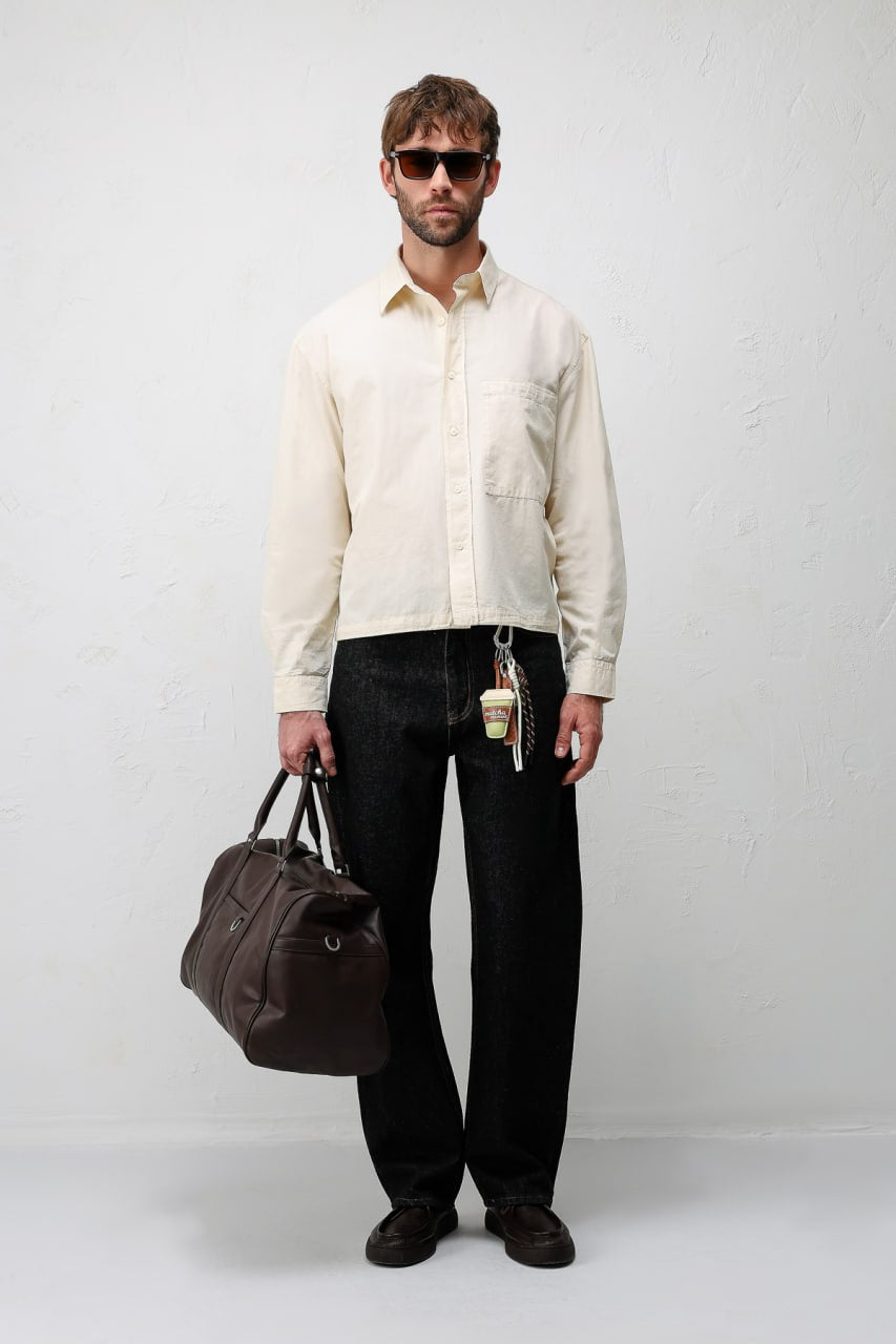 Brode Essential Shirt - CREAM