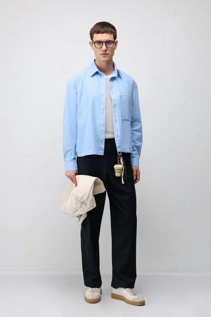 Brode Essential Shirt - BLUE