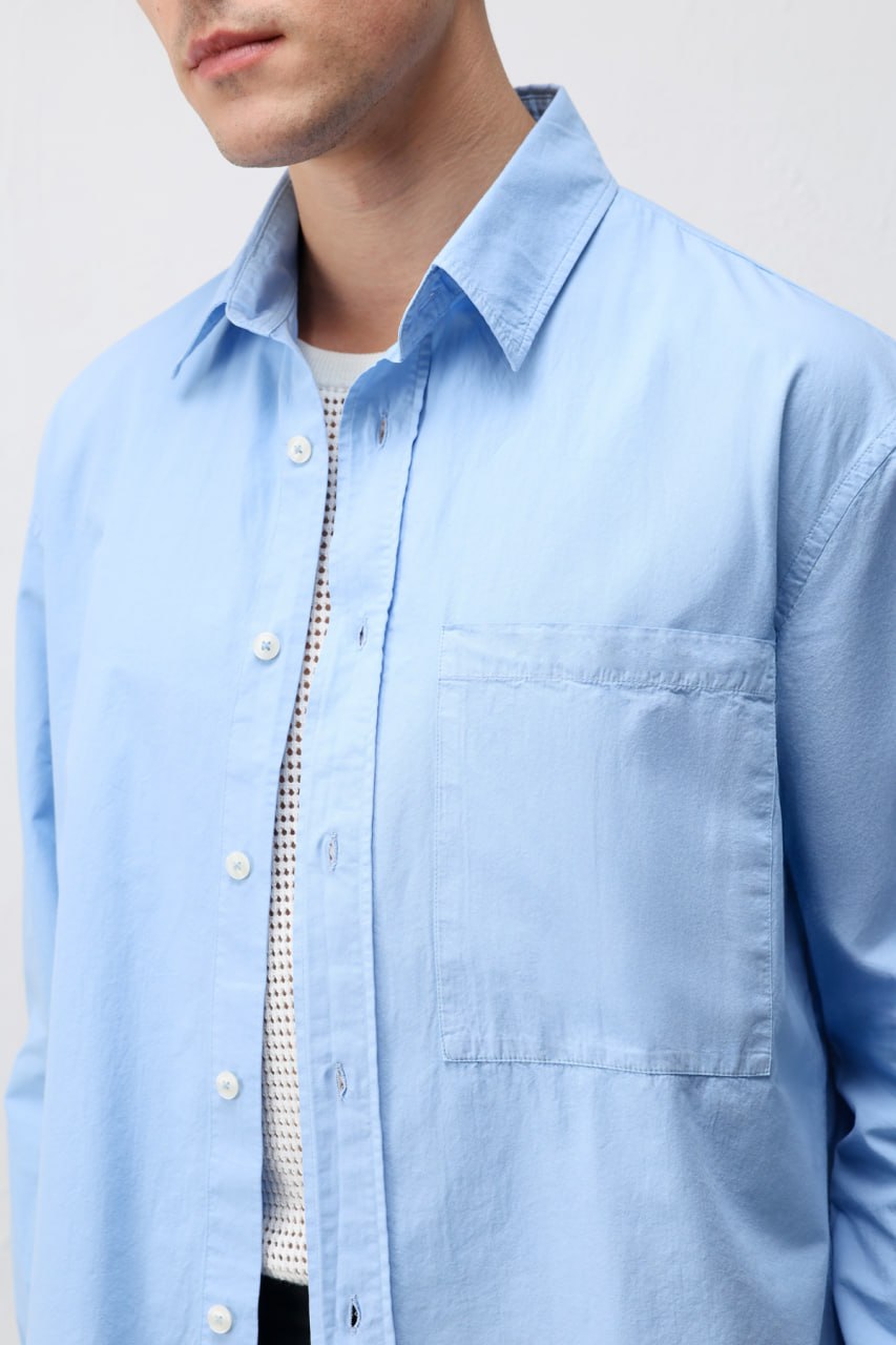 Brode Essential Shirt - BLUE